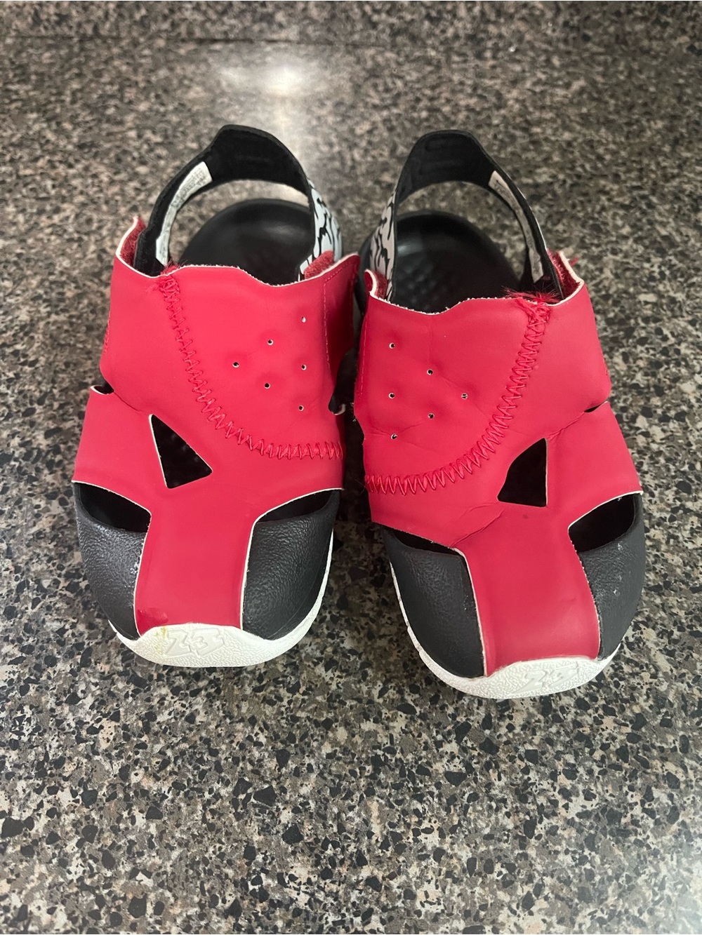 JORDAN FLARE SANDAL TD 'GIRAFFE' Toddler Shoes Size 9C